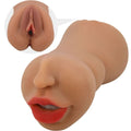 Crazy Zoey Doppelmasturbator Mund & Vagina Fleisch