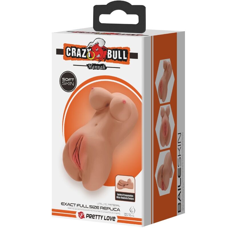 Crazy Hannah Doppelmasturbator Vagina & Anus Realistischer
