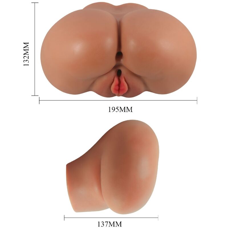 Crazy Luna Vibrator Butt mit Realistischer Vagina und