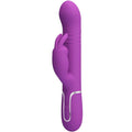 High Coale 4 in 1 Multifunktions-rabbit-vibrator Lila