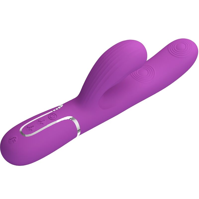 High Perlita 3 in 1 Multifunktions-rabbit-vibrator Lila