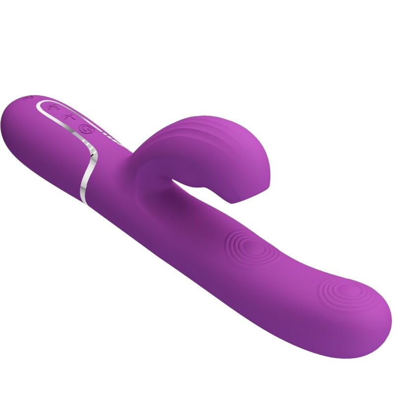 High Perlita 3 in 1 Multifunktions-rabbit-vibrator Lila