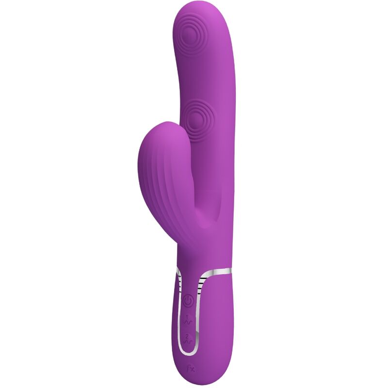 High Perlita 3 in 1 Multifunktions-rabbit-vibrator Lila