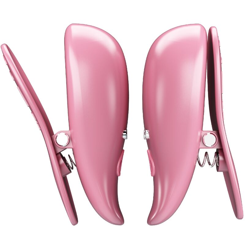 Fun Cailey Nippelklemmen 10 Vibrationen Fernbedienung Rosa