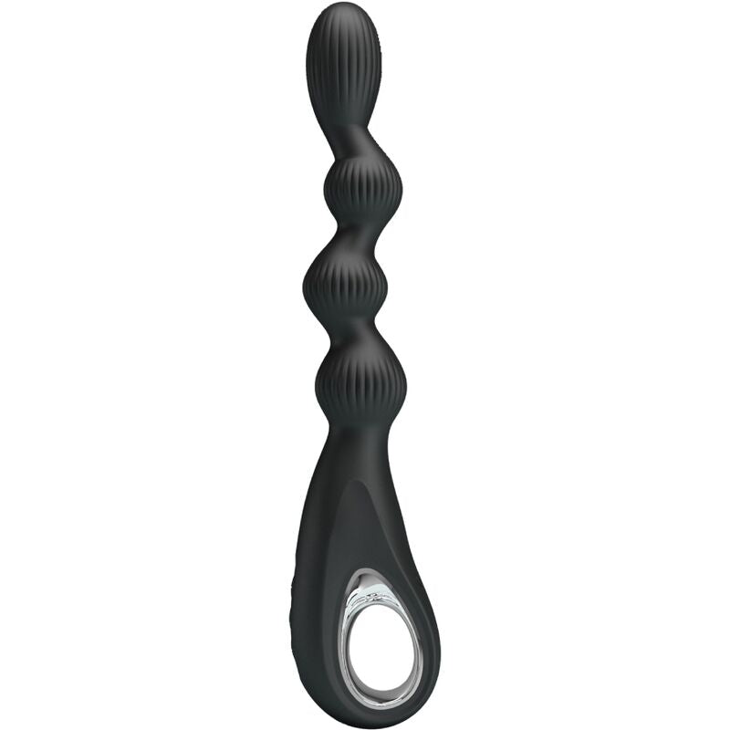 Anal Federer Analvibrator 12 Vibrationen Schwarz