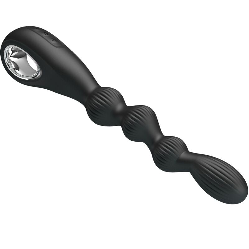 Anal Federer Analvibrator 12 Vibrationen Schwarz