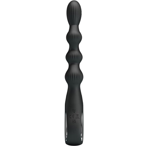 Anal Federer Analvibrator 12 Vibrationen Schwarz
