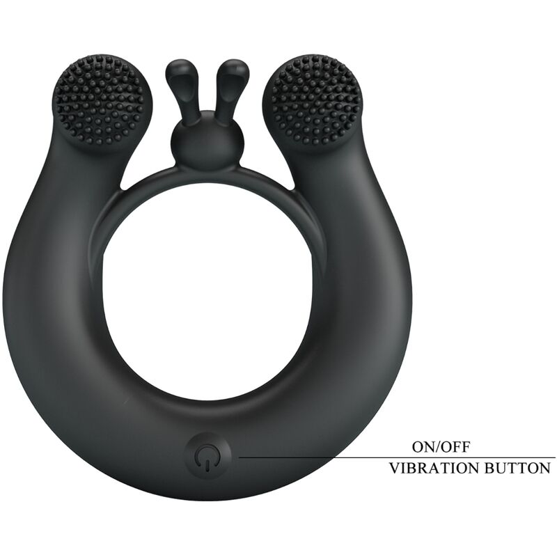 For Dahlia Vibrationsring + Klitorisstimulator 12 Vibrationen