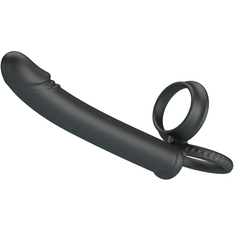 For Dillion Doppelte Penetration Doppelter Cockring Schwarz