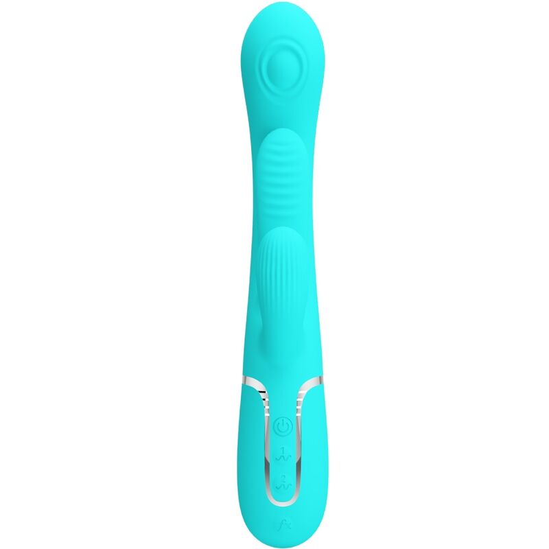 High Shania Triple Rabbit Multifunktionsvibrator 3 in 1 Blau