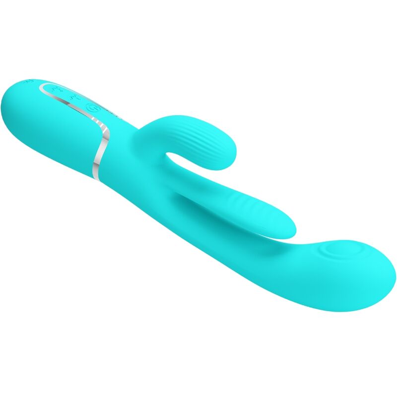 High Shania Triple Rabbit Multifunktionsvibrator 3 in 1 Blau