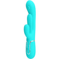 High Shania Triple Rabbit Multifunktionsvibrator 3 in 1 Blau
