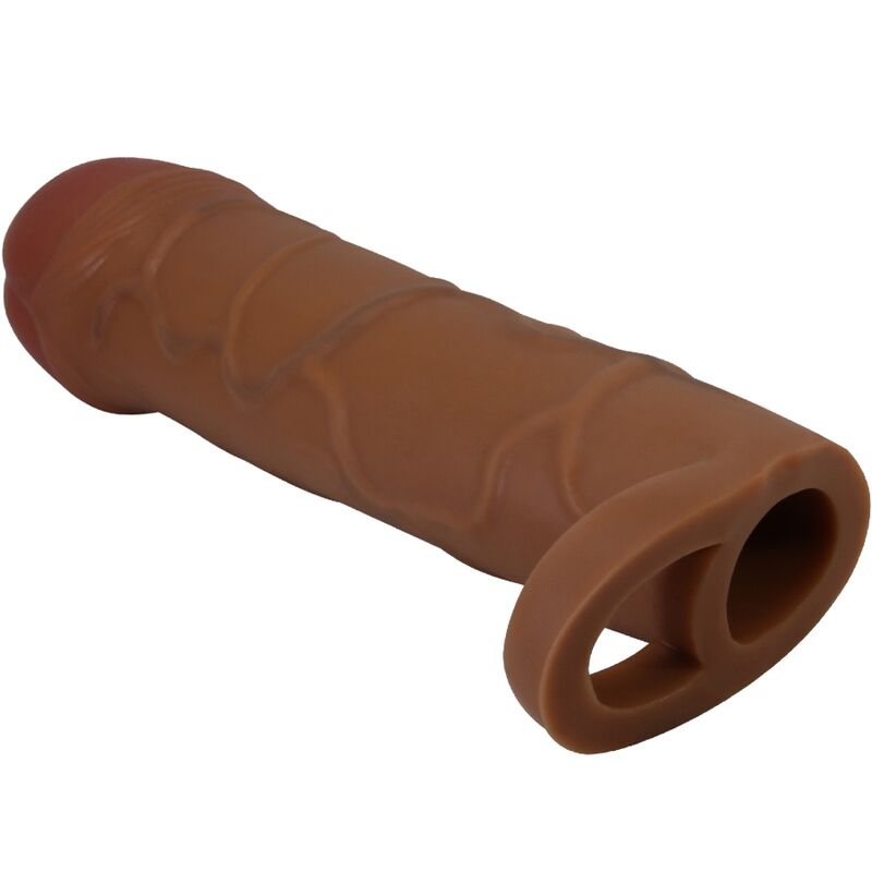 For Bunion Penis Sleeve mit 2,5 cm Verlängerung Mulatte