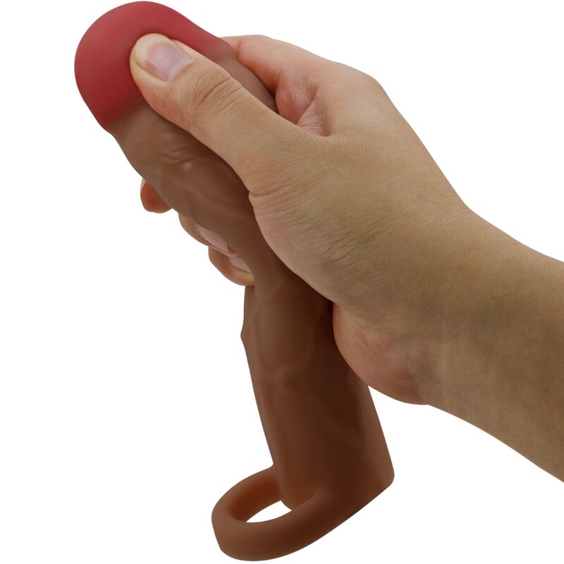 For Hani Penishülle mit 5 cm Verlängerung Mulatte