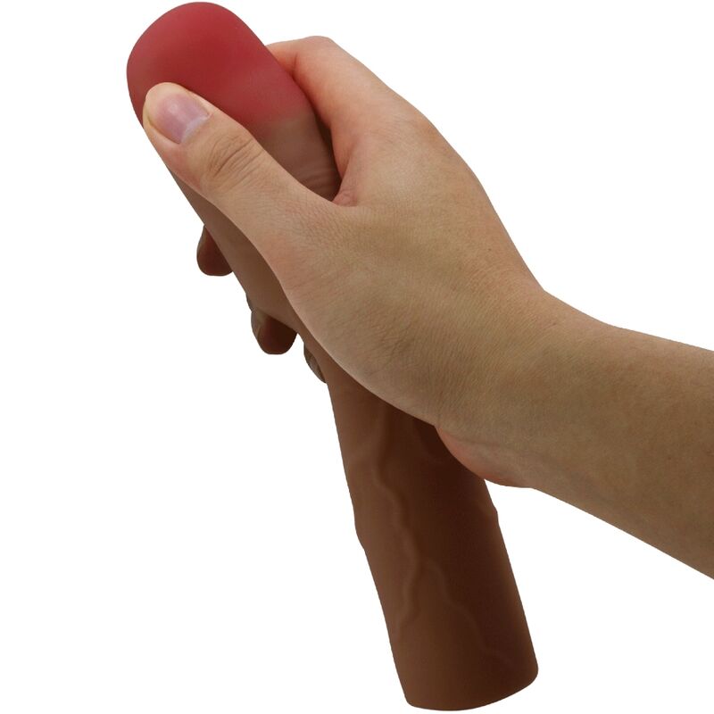 For Kylian Penishülle mit 7,6 cm Verlängerung Mulatte