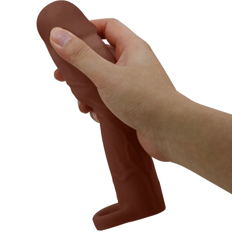 For Gerd Penishülle mit 7,6 cm Verlängerung Mulatte