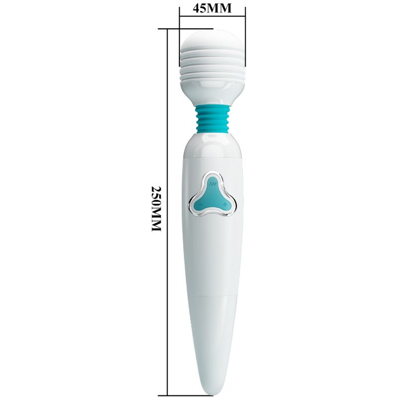 High Cloud Wand Vibrator 7 Vibrationen Weiss
