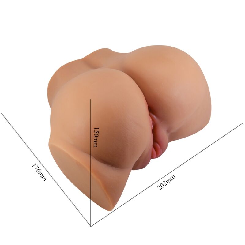 Crazy Emilia Ass Vibrator mit Realistischer Vagina und
