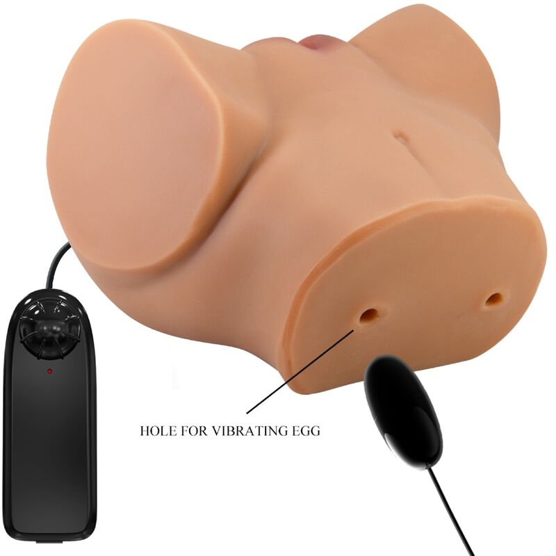 Crazy Emilia Ass Vibrator mit Realistischer Vagina und