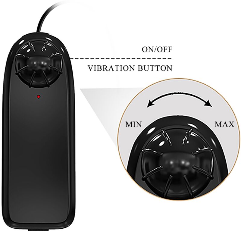 Baile Catoblepas Realistischer Vibrator 20,6 cm Flesh