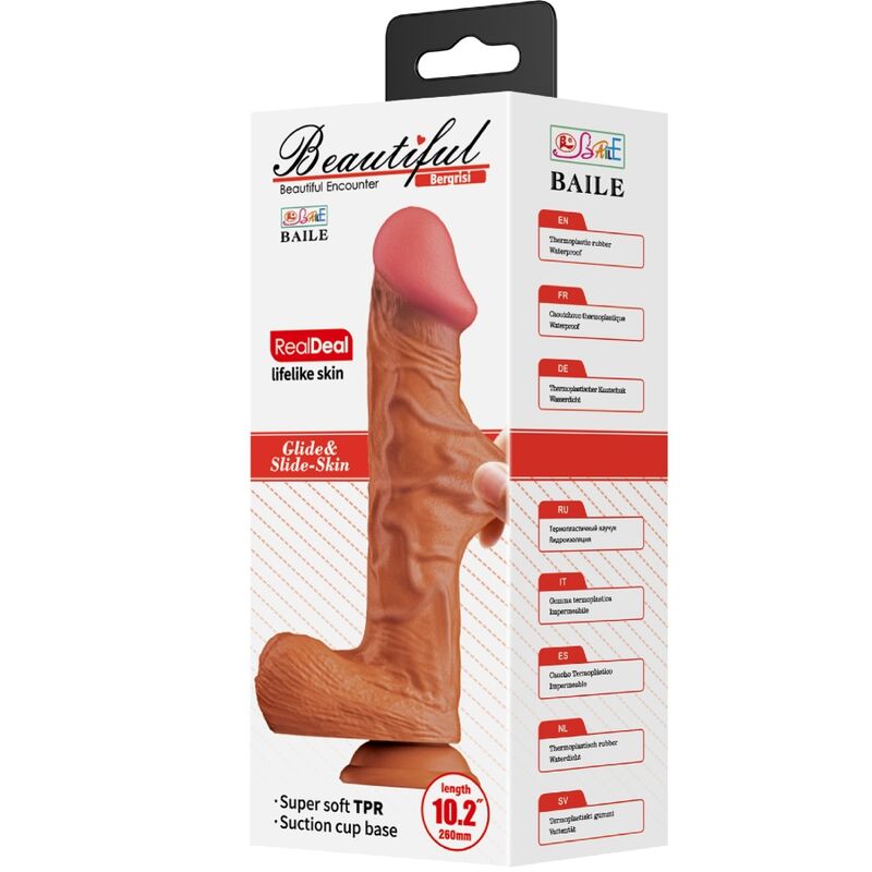 Baile Bergrisi Realistischer Dildo 26 cm Fleisch