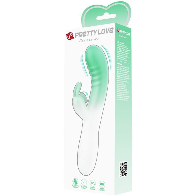 High Cerberus Rabbit Vibrator 3o Vibrationen Grün