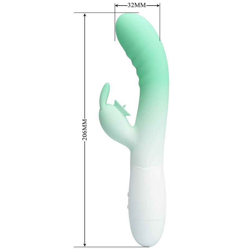 High Cerberus Rabbit Vibrator 3o Vibrationen Grün
