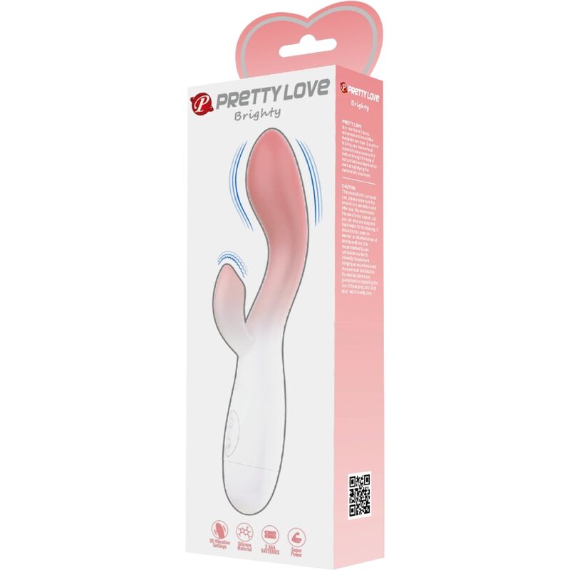 High Brighty G-spot Vibrator + Klitoris-stimulator 30