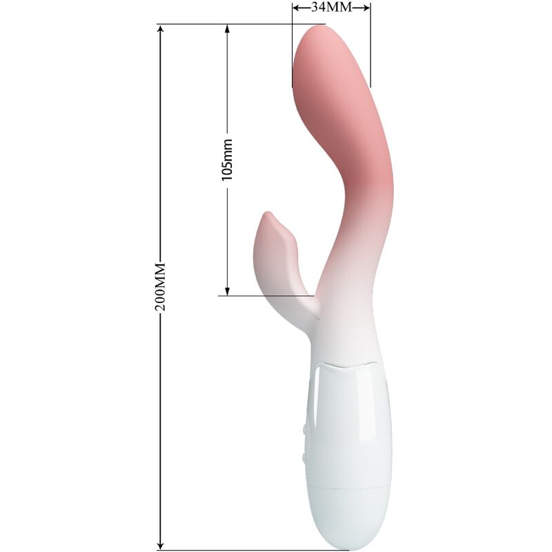 High Brighty G-spot Vibrator + Klitoris-stimulator 30