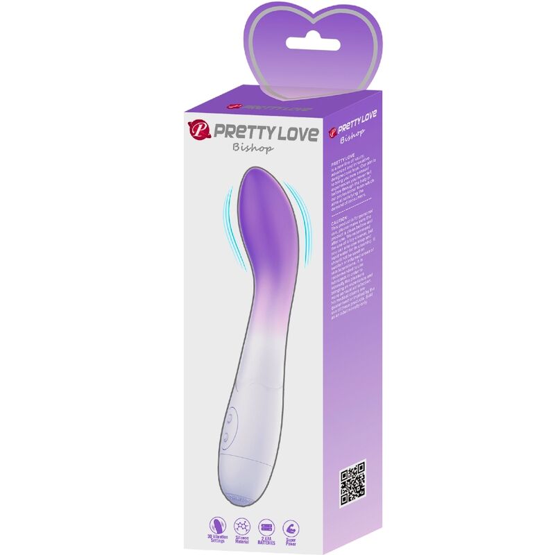 High Bishop G-spot Vibrator 30 Vibrationen Lila