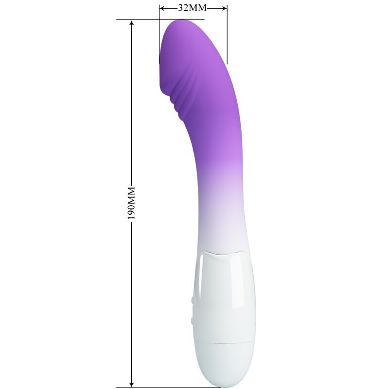 High Elemental G-spot Vibrator 30 Vibrationen Lila