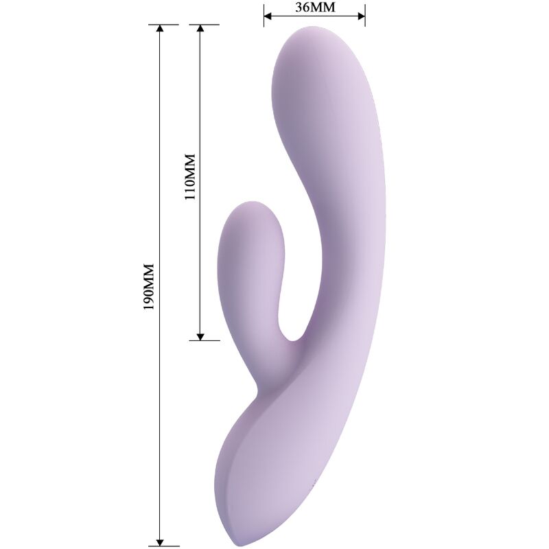 High Rosolyn Rabbit Vibrator 10 Vibrationen Lila