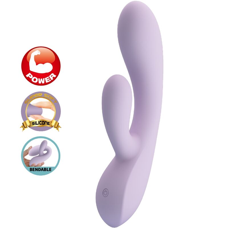 High Rosolyn Rabbit Vibrator 10 Vibrationen Lila