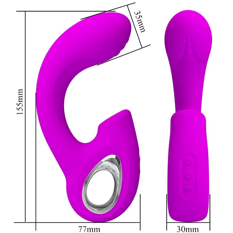 High Sibel Sibel G-spot Vibrator + Klitoris-stimulator 10