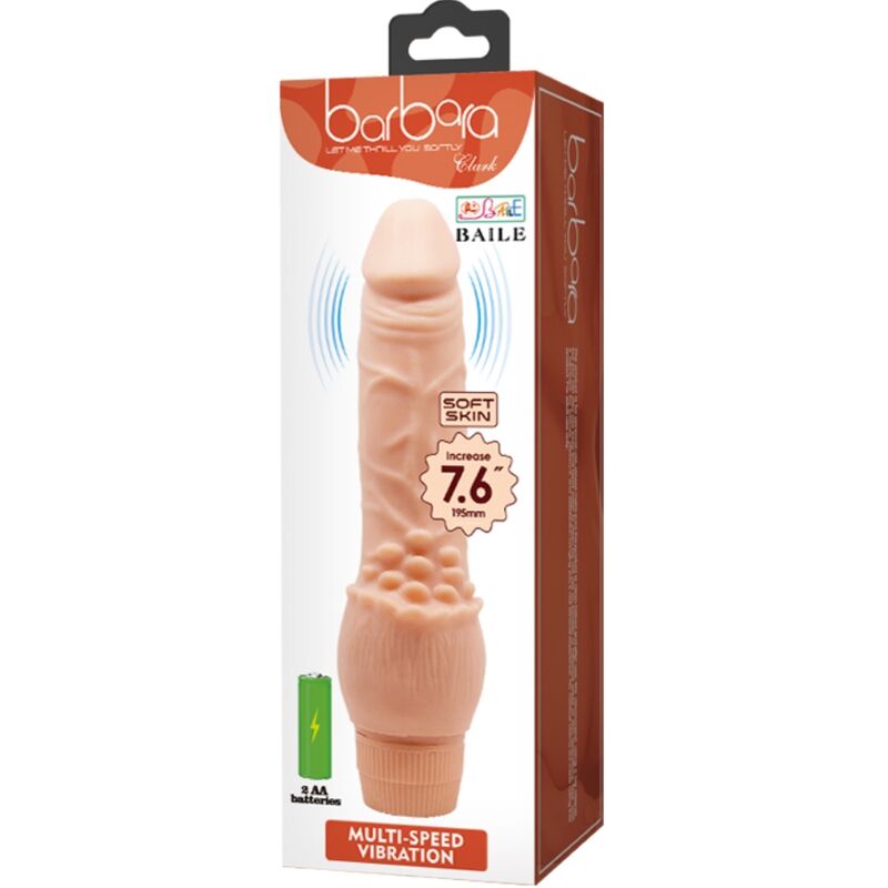 Baile Barbara Realistischer Vibrator 19,5 cm Haut