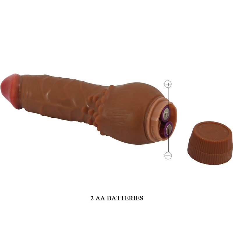 Baile Barbara Realistischer Vibrator 19,5 cm Mulatte
