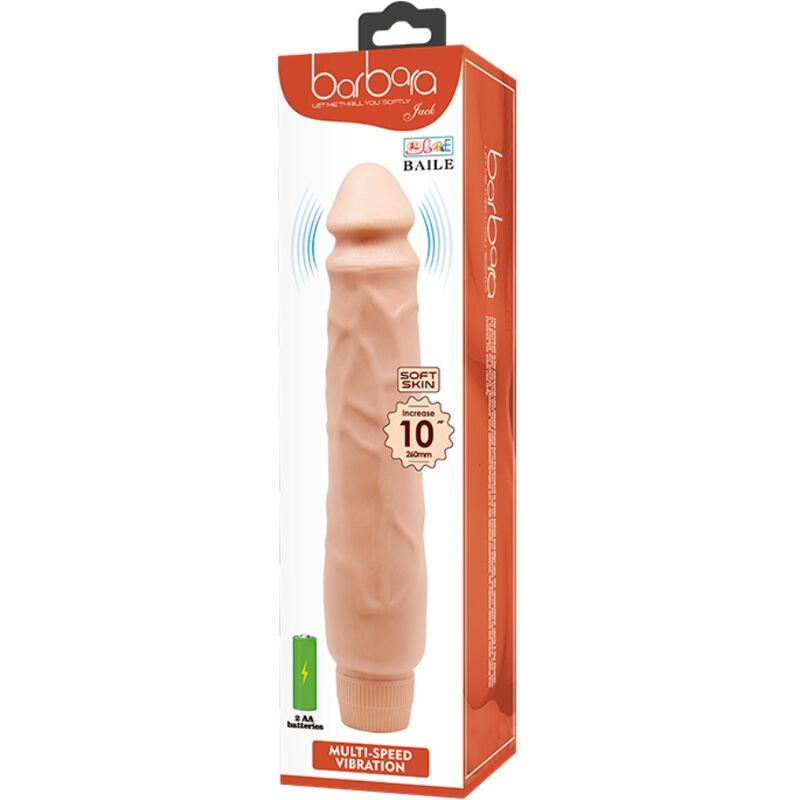 Baile Jack Realistischer Vibrator 26 cm Haut