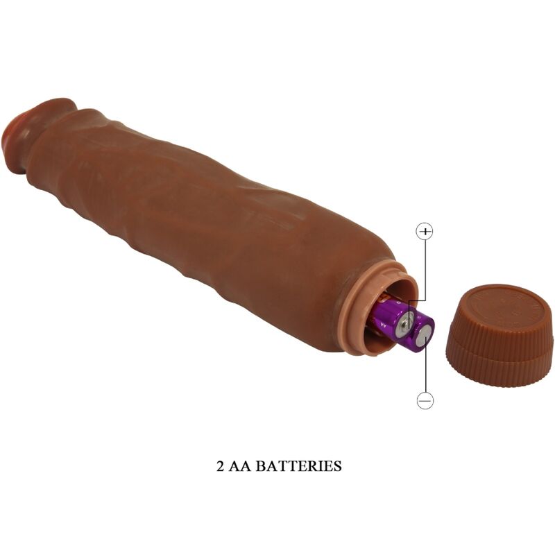 Baile Jack Realistischer Vibrator 26 cm Mulatte