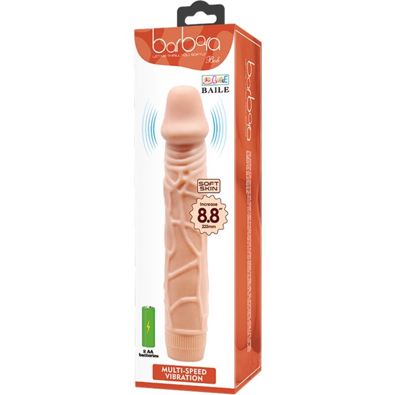 Baile Bob Realistischer Vibrator 22,5 cm Hautfarbe