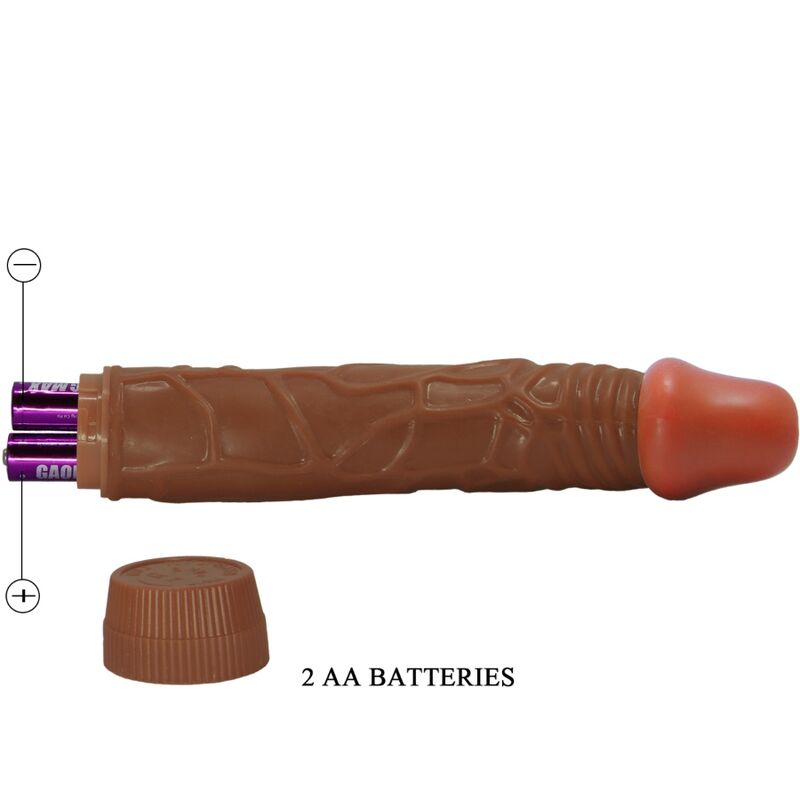 Baile Bob Realistischer Vibrator 22,5 cm Mulatte
