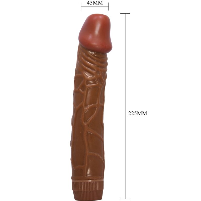 Baile Bob Realistischer Vibrator 22,5 cm Mulatte
