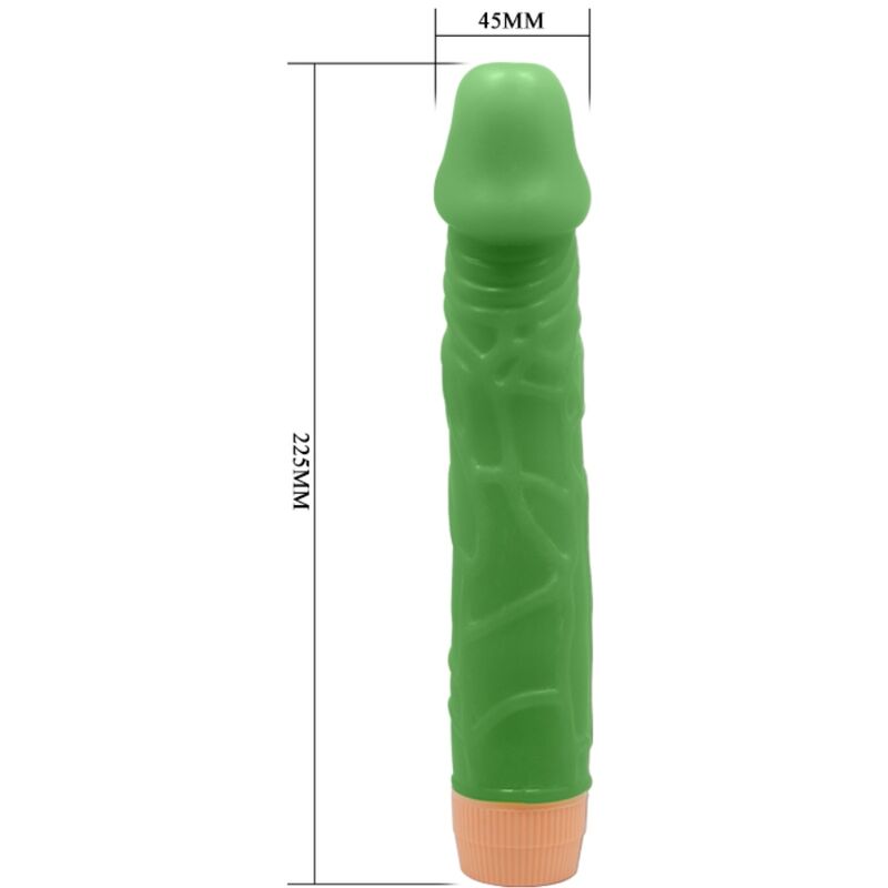 Baile Bill Realistischer Vibrator 22,5 cm Grün
