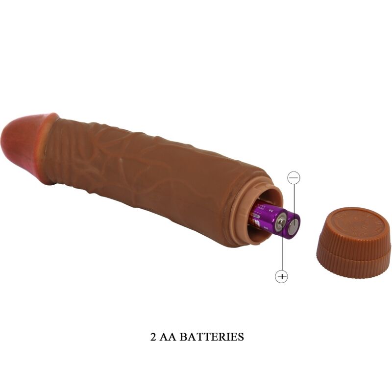 Baile Jeff Realistischer Vibrator 19,5 cm Mulatte