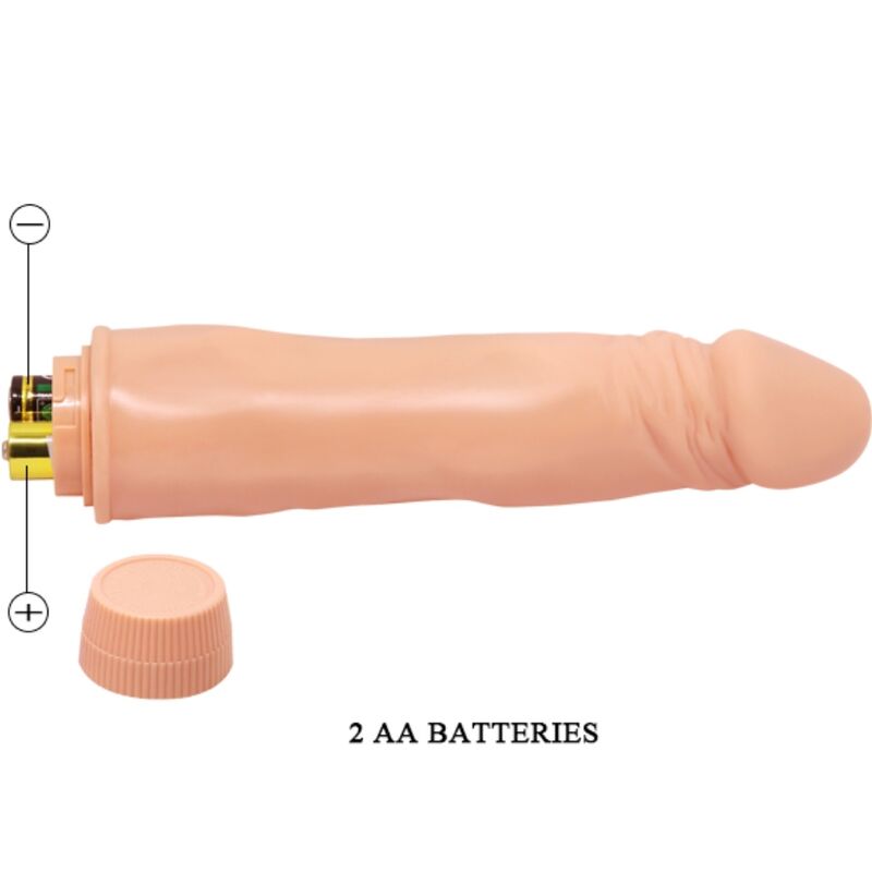 Baile Zwerg Realistischer Vibrator 21 cm Fleisch