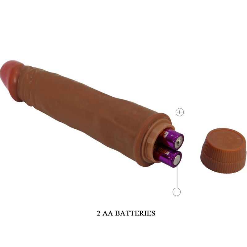 Baile Zwerg Realistischer Vibrator 21 cm Mulatte
