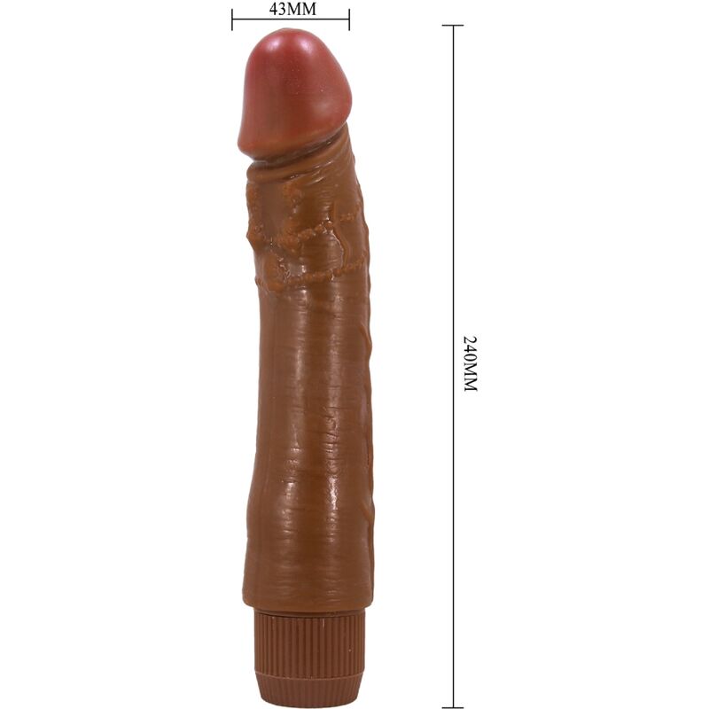 Baile Dybbuk Realistischer Vibrator 24 cm Mulatte