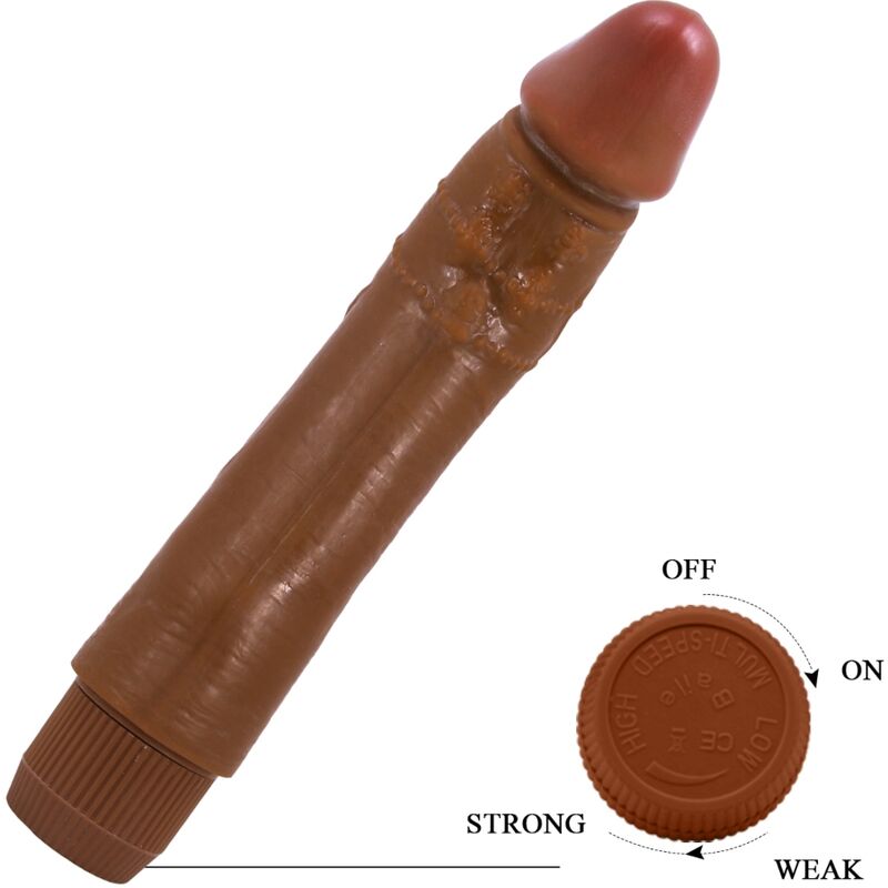 Baile Dybbuk Realistischer Vibrator 24 cm Mulatte