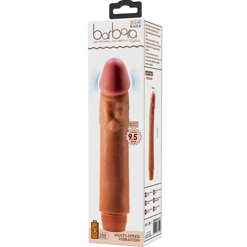 Baile Dybbuk Realistischer Vibrator 24 cm Mulatte