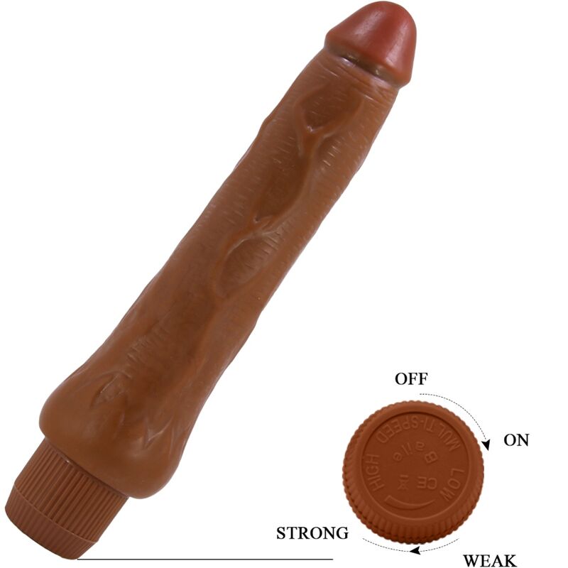 Baile Dryad Realistischer Vibrator 25 cm Mulatte