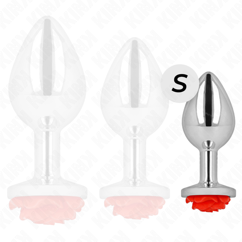 Kink Plug Anal Rose Rot Grösse S